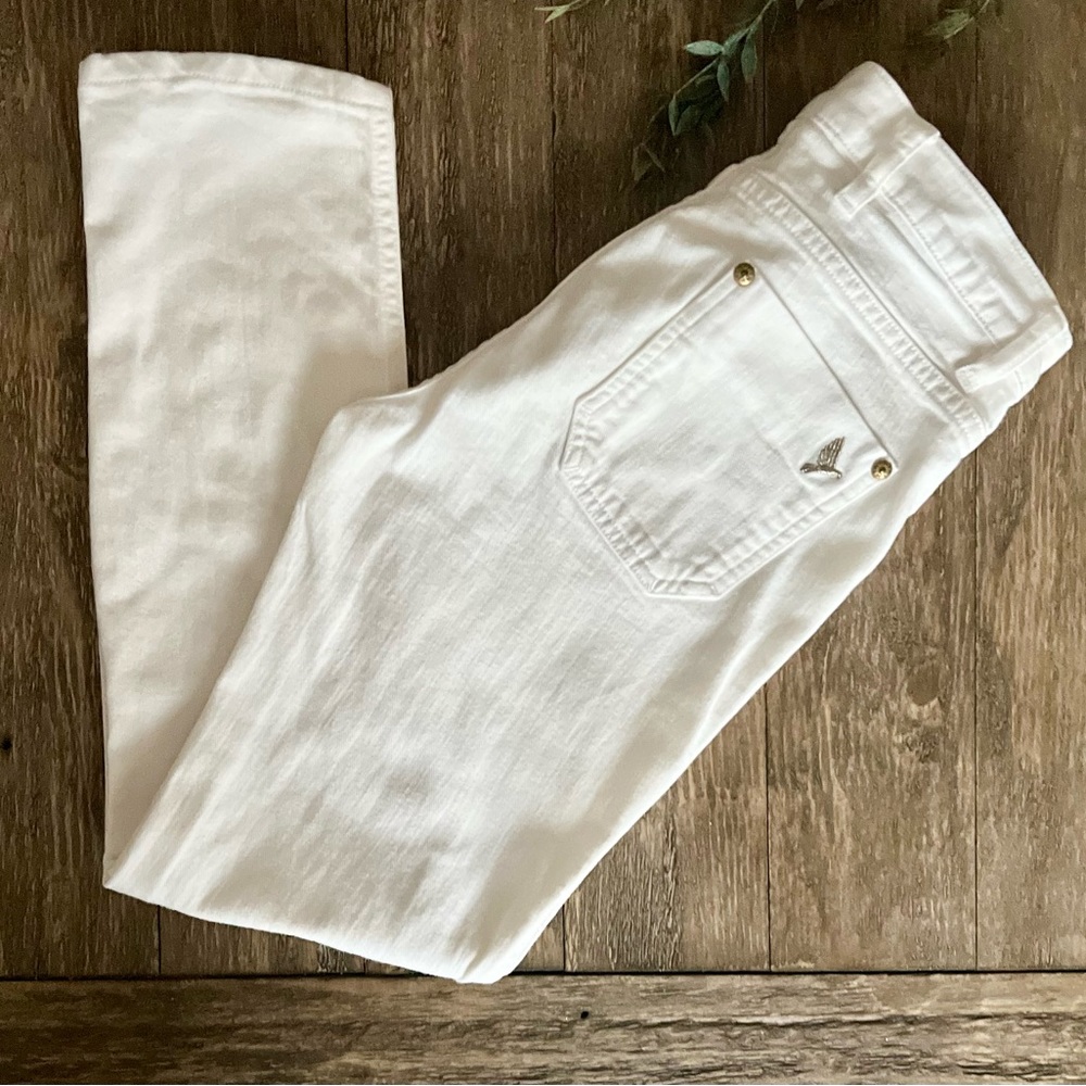 MIH Oslo White Jeans Midrise Size 26